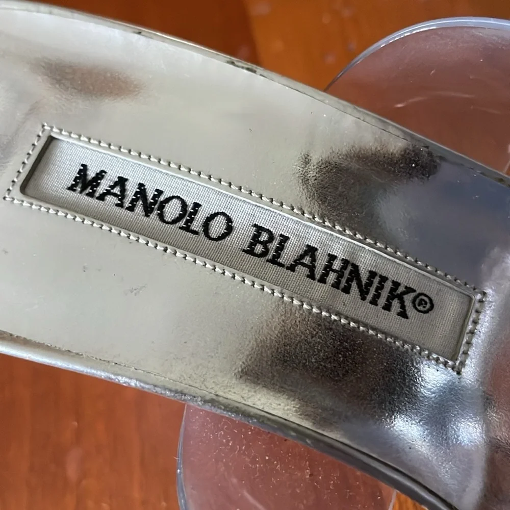 Vintage Manolo Blahnik Sandals - Picture 2 of 5